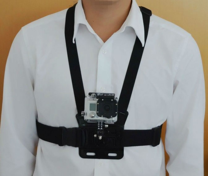 orcspro chest harness for gopro action camera