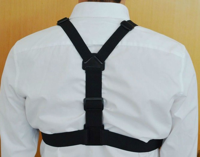 orcspro chest harness for gopro action camera
